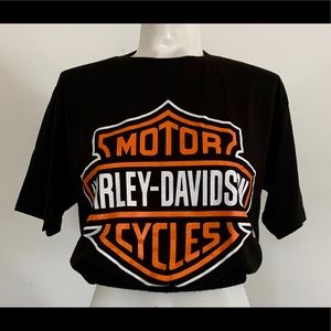 Harley Davidson crop top